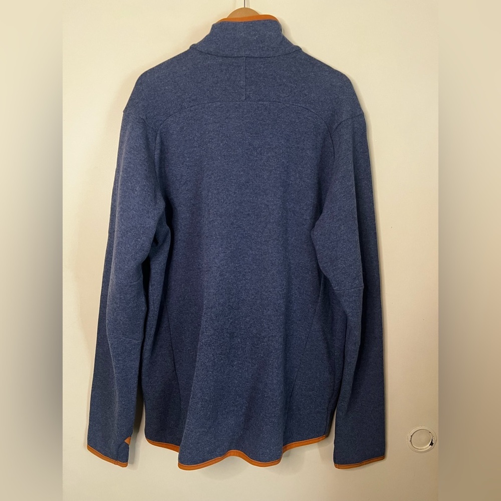 NWT Bergans Of Norway Reinfrann Full Zip Wool Sweater Jacket Size 2XL XXL - Picture 7 of 7